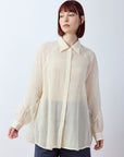 Rongo Cotton Chiffon Shirt