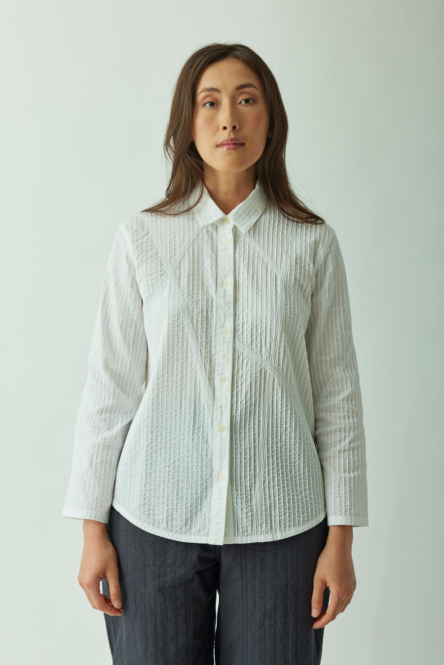 CHAIN STITCH EMBROIDERED SHIRT