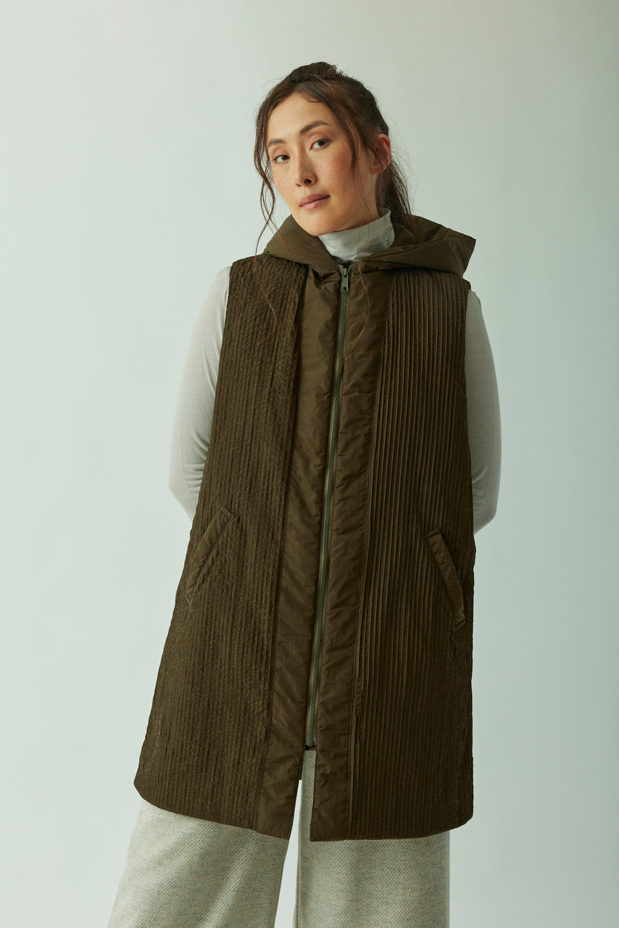 PINTUCK GILET