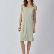 COTTON JERSEY SLIP DRESS